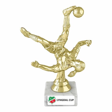 Fulham dame statuett 14 cm med eget vinylmotiv