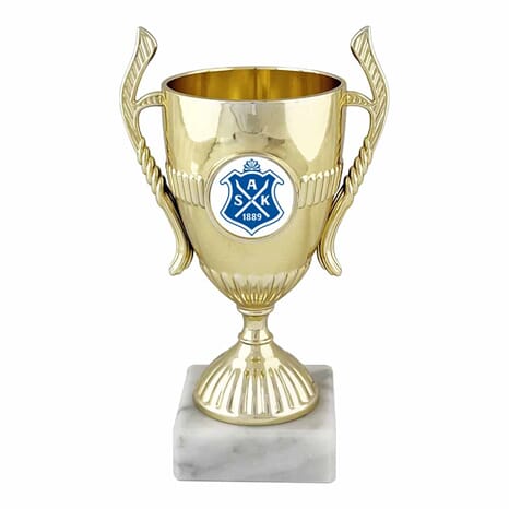 Genova pokal 15 cm med eget vinylmotiv