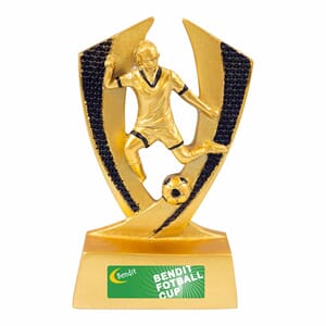 Skottland dame statuett 12 cm med eget vinylmotiv