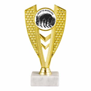 Sorrento statuett 15 cm med eget vinylmotiv