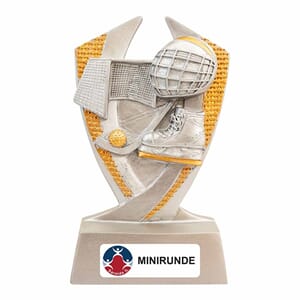 Sveits statuett 11 cm med eget vinylmotiv