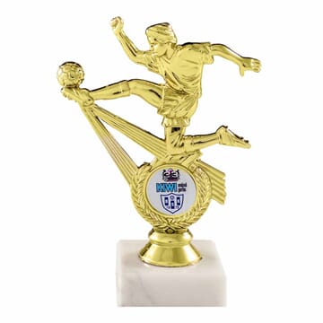 Wales herre statuett 14 cm med eget vinylmotiv