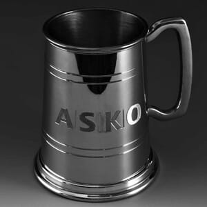 Sheffield tinn krus 12 cm