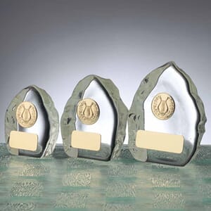 Oppdal glassbrikke i 5 størrelser