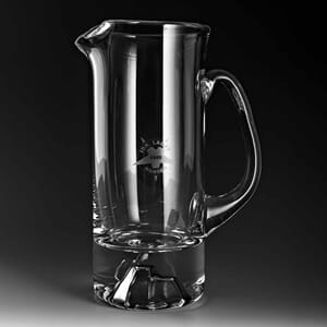 Glittertind mugge 22 cm med eget sandblåst motiv