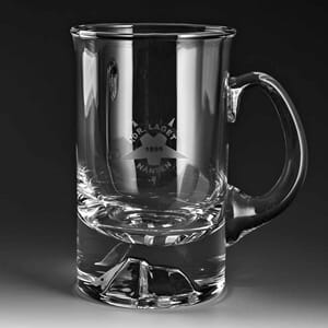 Glittertind seidel 14 cm med eget trykt motiv