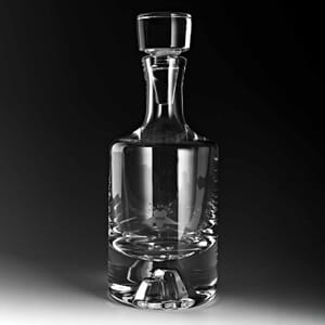 Glittertind karaffel 28 cm med eget trykt motiv