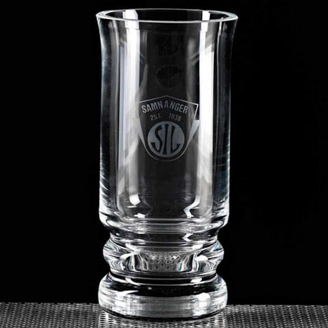 Hovden vase i 5 størrelser med eget trykt motiv