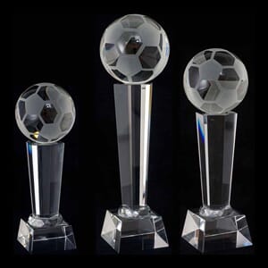 Arsenal krystall i 3 størrelser