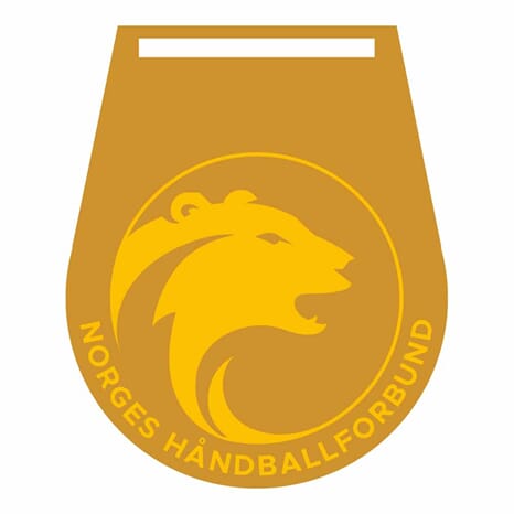 NHF Dommer medalje 60x73mm