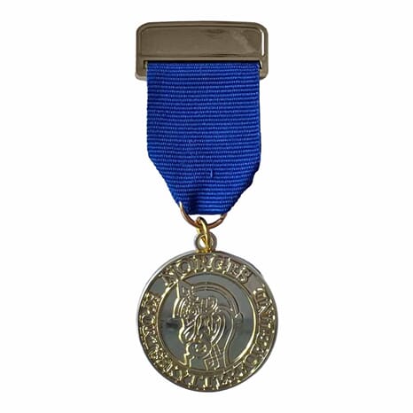 DM medalje med bånd og overstykke