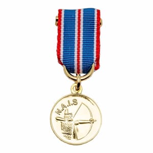 Liten NAIS medalje gull