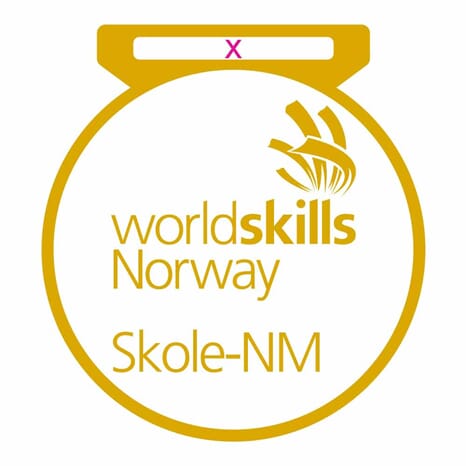 WorldSkills Skole NM Hvit
