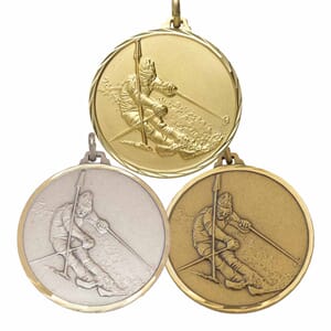 Slalom medalje i messing 42 mm