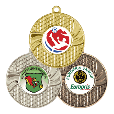 Medaljer m/eget vinyl motiv