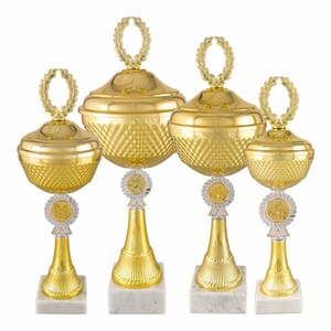 Alaska pokaler med lokk