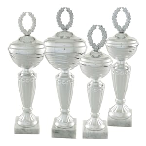 Siena pokaler med lokk