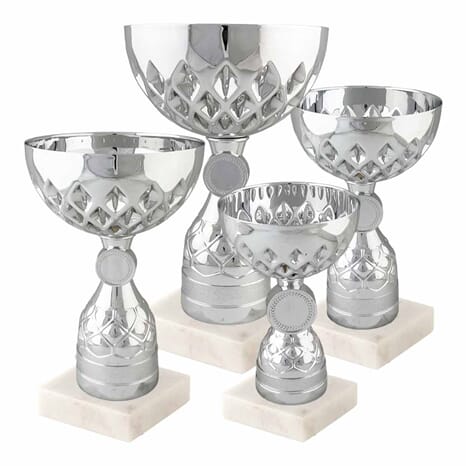 Cuba pokaler i 4 størrelser