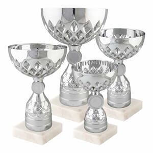 Cuba pokaler i 4 størrelser