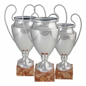Europa pokaler i 3 størrelser