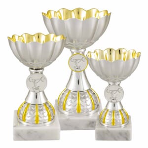 London pokaler i 3 størrelser