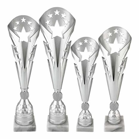 Madrid pokaler i 4 størrelser