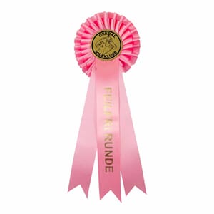 Feilfri runde rosett 31 cm