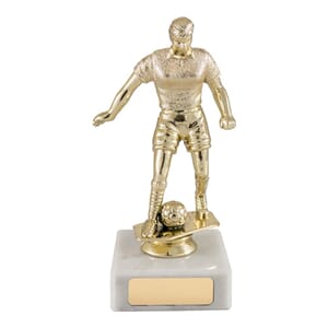 Derby dame statuett 14 cm