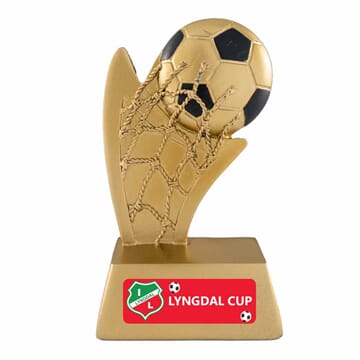 Sverige statuett 11 cm med eget vinylmotiv