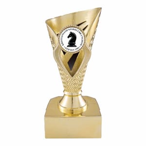 Vega pokal 15 cm med eget vinylmotiv